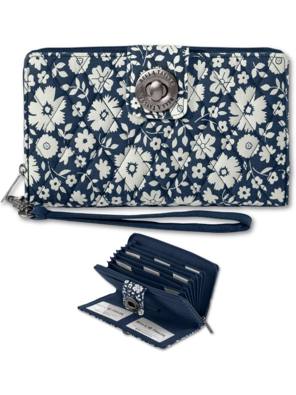 Quilted Cash System Wallet - Stylish Budget Organizer for Women, Perfect for